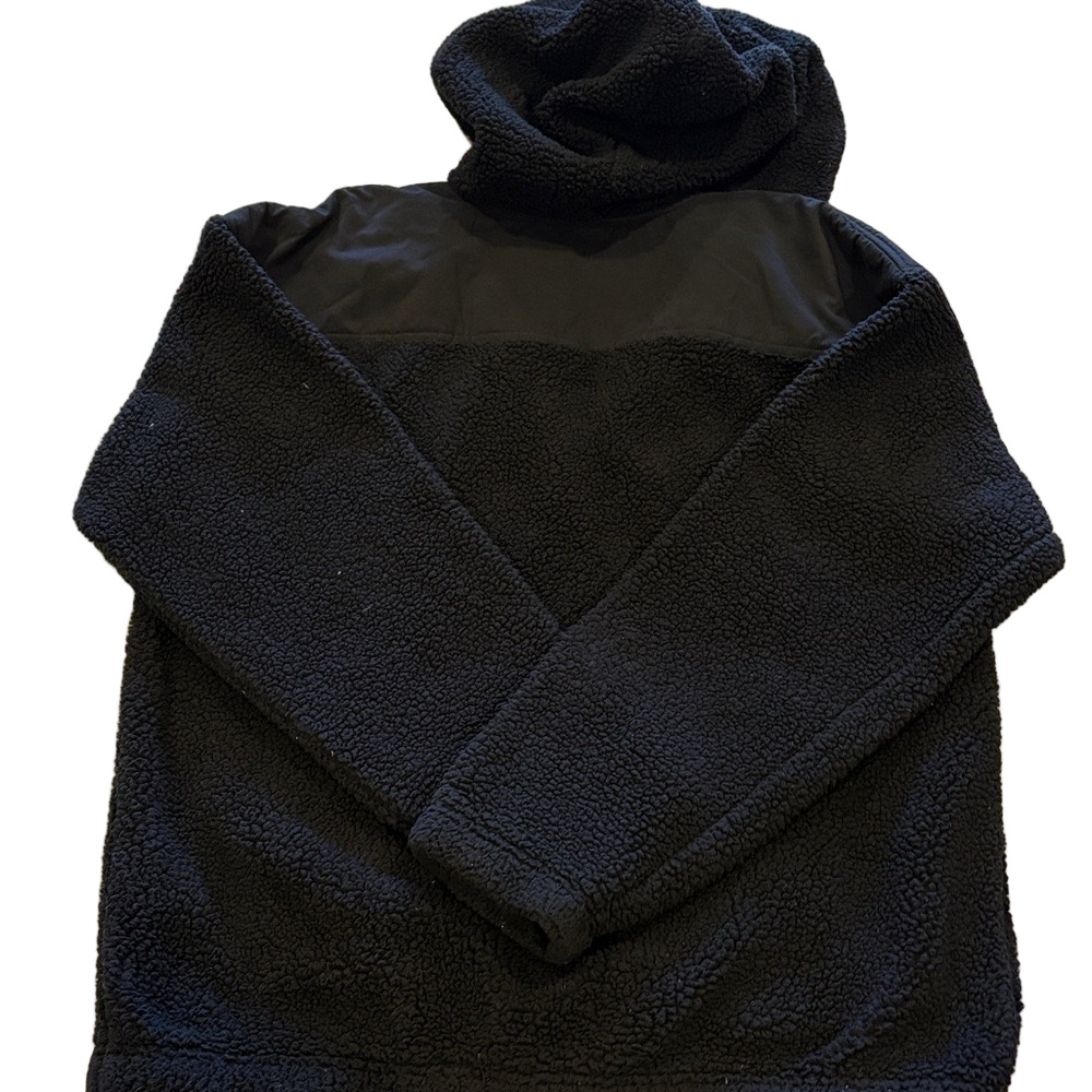 Abercrombie & Fitch Kids XL Black Sherpa Jacket - Picture 5 of 5